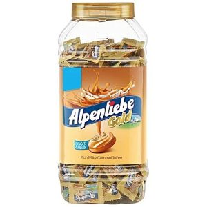 Alpenliebe Gold Caramel Toffee - MRP 1 Rs.