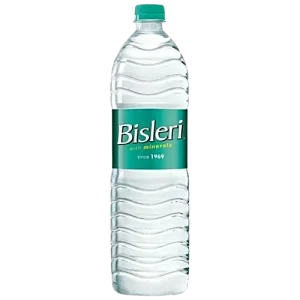 Bisleri Packaged Drinking Water, 1 L - MRP 20 Rs.