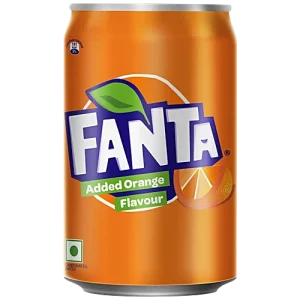 Fanta Orange, 180 ml Can - MRP 25 Rs.
