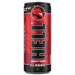 Hell Energy Drink Classic, 250 ml - MRP 60 Rs.