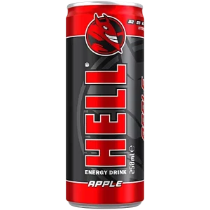 Hell Energy Drink Apple, 250 ml - MRP 60 Rs.
