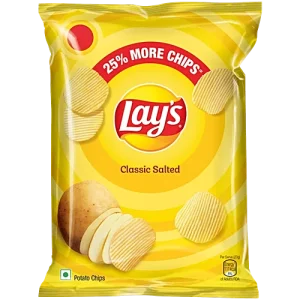 Lays Classic Salted - MRP 20 Rs.