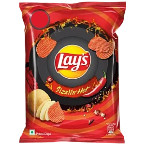 Lays Sizzlin Hot - MRP 20 Rs.