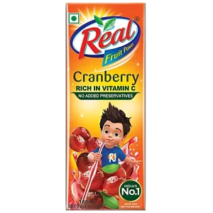 Real Juice Cranberry - MRP 20 Rs.