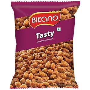 Bikano Tasty Spicy Coated Peanuts - MRP 10 Rs.
