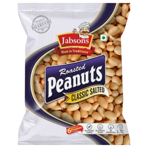 Jabsons Roasted Peanuts Classic Salted - MRP 10 Rs.