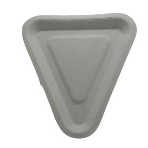 Paper Plates Triangular Snack (pack of 50)
