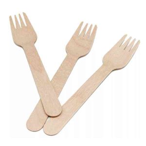Wooden Fork - 160 mm (pack of 100)
